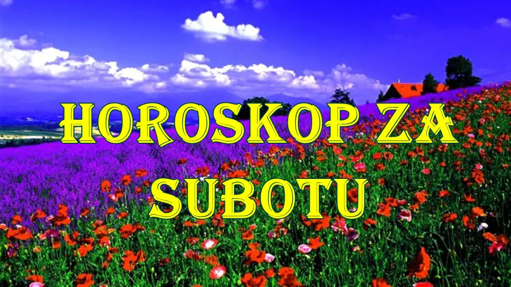 Horoskop za subotu :Subota je za Bikove dan za uživanje i opuštanje.
