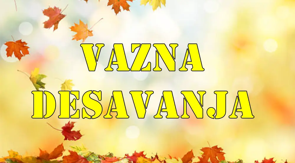 Vazna desavanja nove prilike i rizici pred vama . Vazna desavanja nove prilike i rizici pred vama .