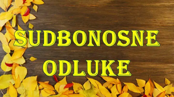 Ovim znacima zodijaka slede sudbonosne odluke.