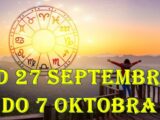 Horoskop od 27. septembra do 7. oktobra 2025. za sve znakove Zodijaka