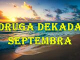 Druga dekada septembra za sve znake zodijaka.