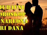 Ljubavni horoskop za naredna tri dana Bik romantični gestovi, poput večere ili pažljivog poklona, jačaju vezu.
