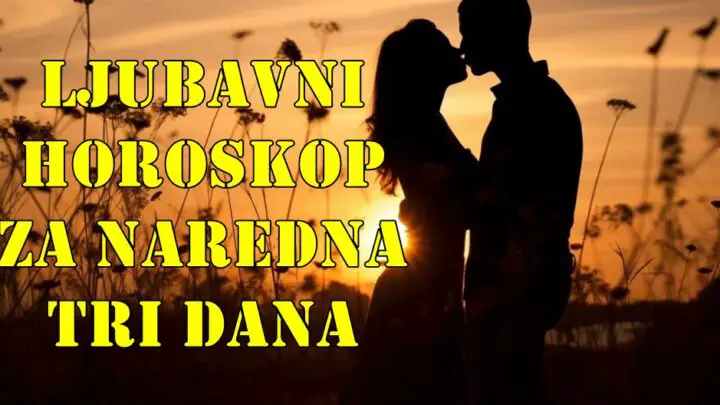 Ljubavni horoskop za naredna tri dana Bik romantični gestovi, poput večere ili pažljivog poklona, jačaju vezu.