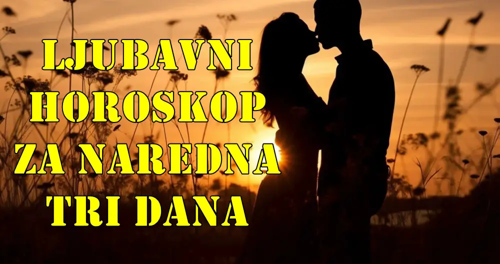 Ljubavni horoskop za naredna tri dana Bik romantični gestovi, poput večere ili pažljivog poklona, jačaju vezu.