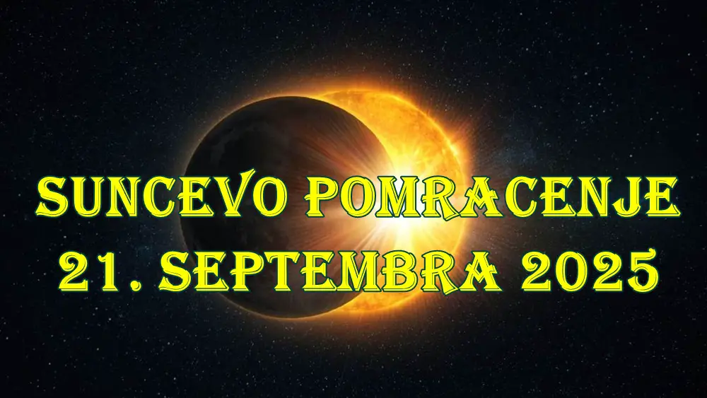 Sunčevo pomračenje 21. septembra 2025. je moćan astrološki događaj koji donosi neočekivane promene, otkrića i prilike za transformaciju za sve znakove zodijaka. Sunčevo pomračenje 21. septembra 2025. je moćan astrološki događaj koji donosi neočekivane promene, otkrića i prilike za transformaciju za sve znakove zodijaka.