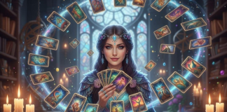 VELIKO LENORMAND ČITANJE ZA VATRENE ZNAKE ZODIJAKA : Ovan Lav –Strelac sudbinski završeci, karmičke pobede i novi početci koji menjaju pravac života.